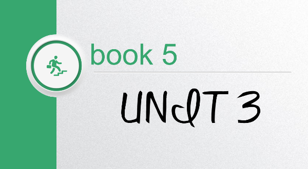 高二英语 book5 Unit3